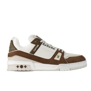 Louis Vuitton Trainer Brown Suede