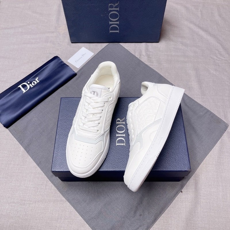 Dior B27 Low Calfskin White - Afbeelding 2