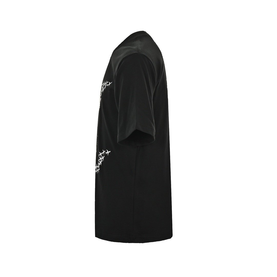 Louis Vuitton 2054 Planes T-Shirt Black - Afbeelding 3