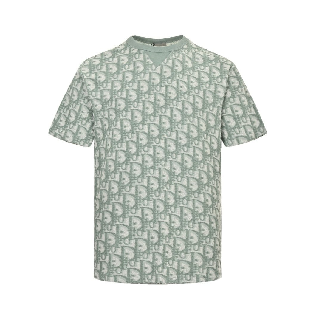 Dior Oblique Relaxed-Fit T-Shirt Terry Cotton