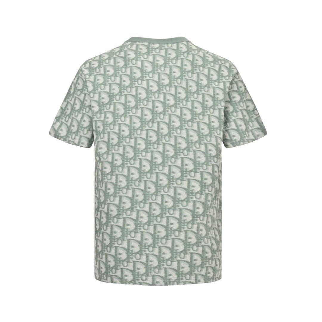 Dior Oblique Relaxed-Fit T-Shirt Terry Cotton - Afbeelding 3