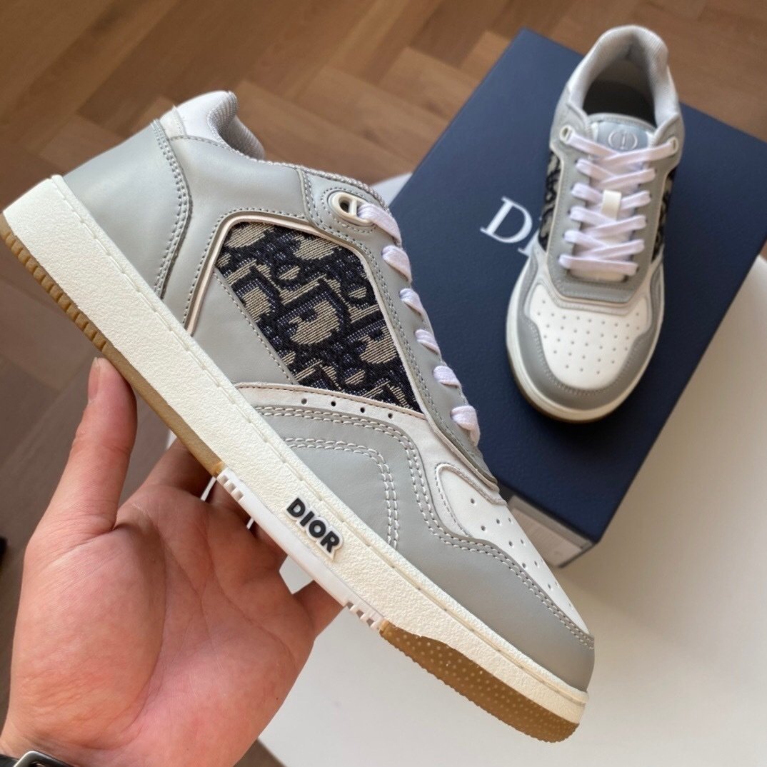 Dior B27 Low Oblique Grey/White - Afbeelding 2