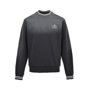 Prada Dark Grey Overlay Sweater