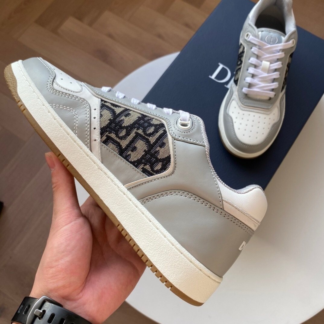 Dior B27 Low Oblique Grey/White - Afbeelding 5
