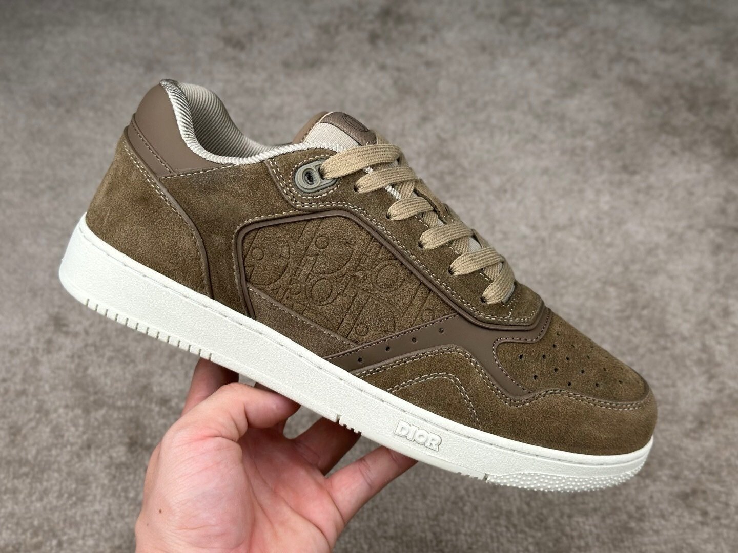 Dior B27 Low Brown Suede - Afbeelding 4