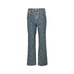 Louis Vuitton Blue Denim Straight Jeans