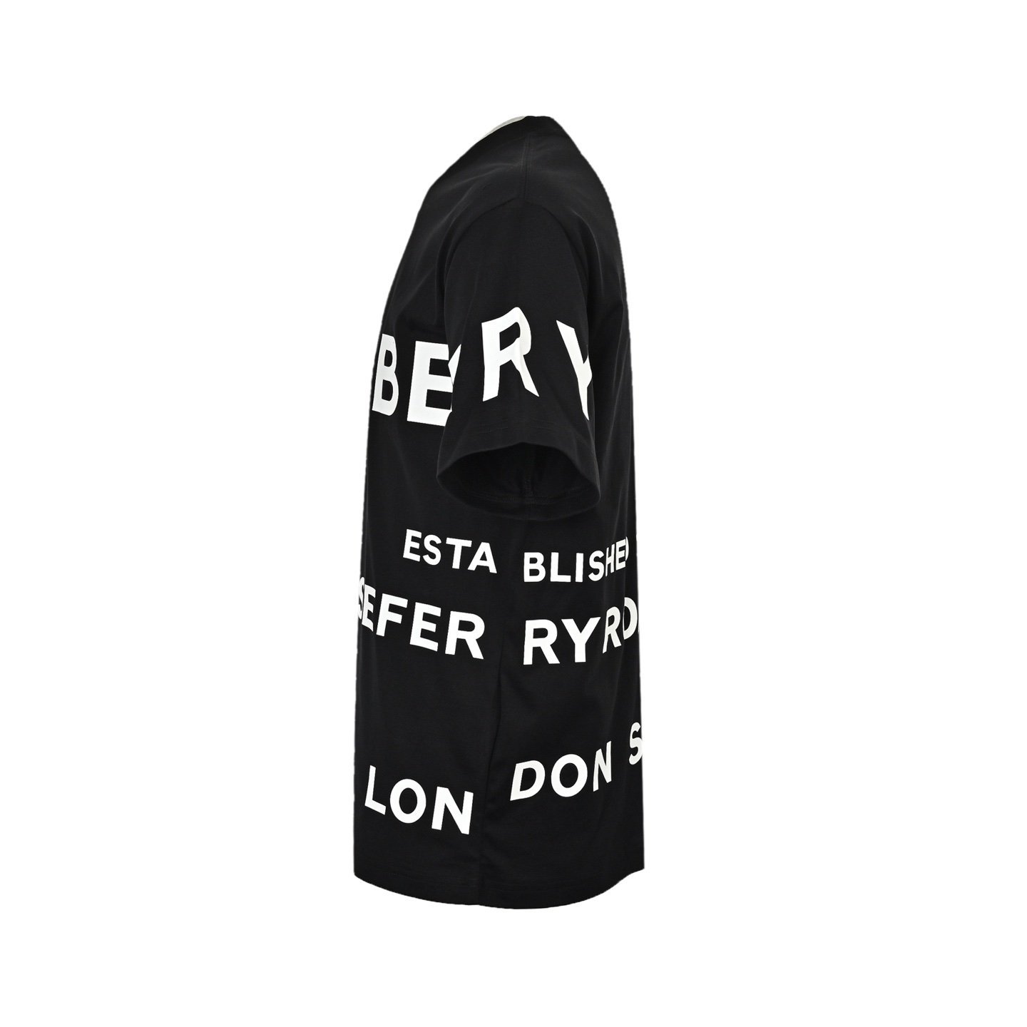 Burberry Logo Print T-Shirt In Black - Afbeelding 3