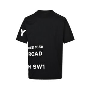 Alternative view of Burberry Logo Print T-Shirt In Black