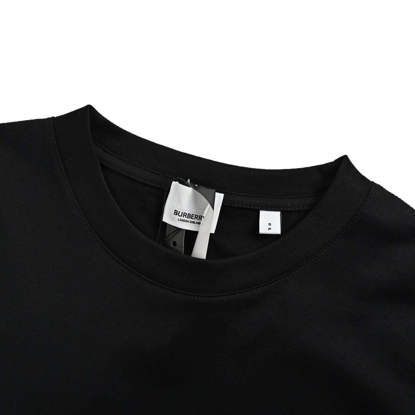Burberry Logo Print T-Shirt In Black - Afbeelding 4