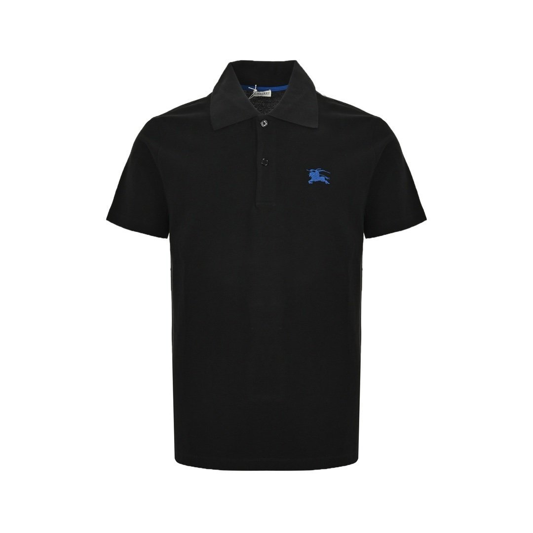 Burberry Polo Shirt In Black