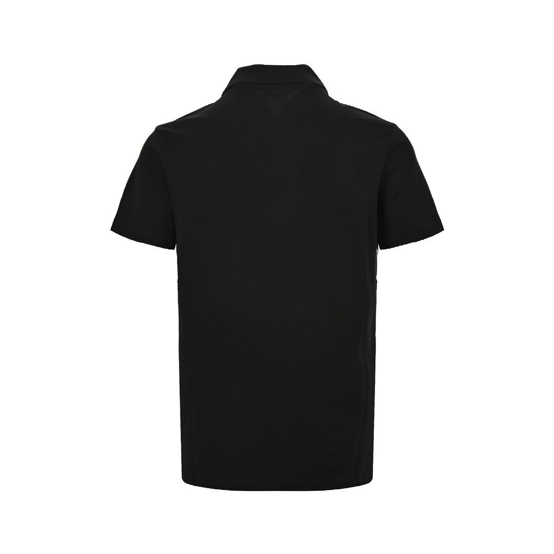Burberry Polo Shirt In Black - Afbeelding 3