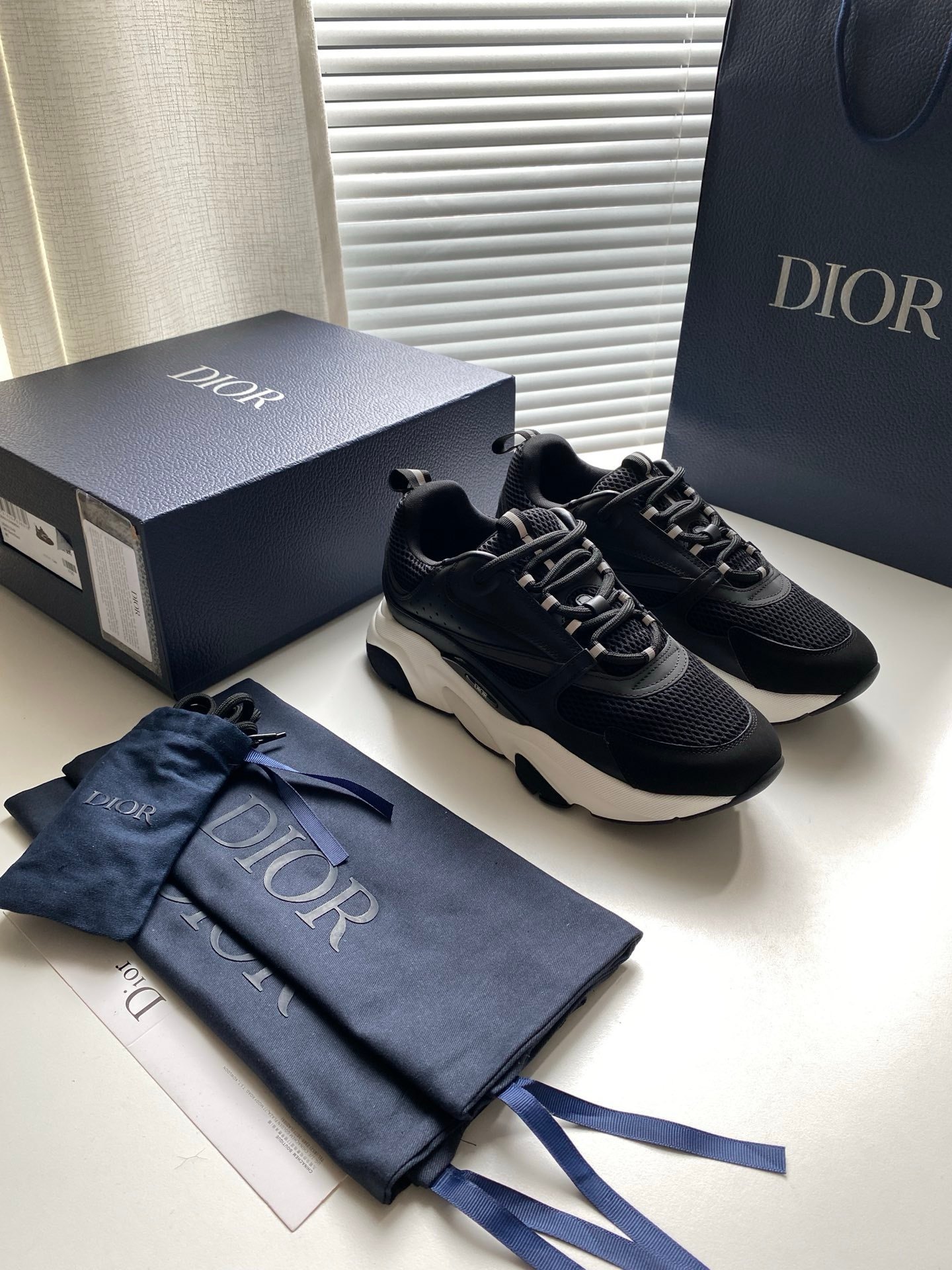 Dior B22 Black/White - Afbeelding 3