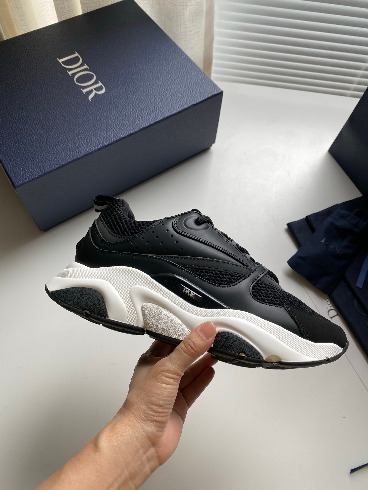 Dior B22 Black/White - Afbeelding 4