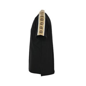Alternative view of Gucci Taped Black Cotton Polo Shirt