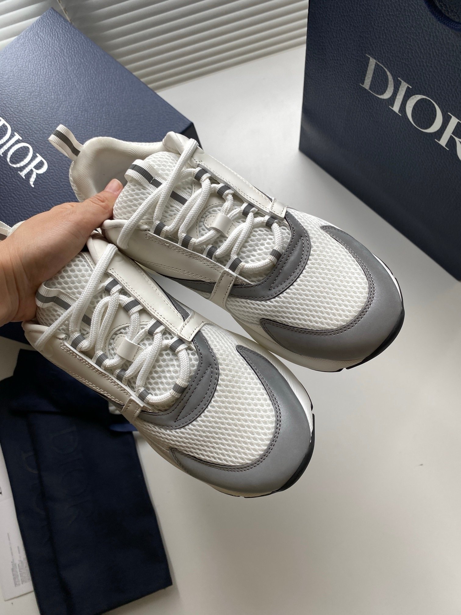 Dior B22 White Silver - Afbeelding 5