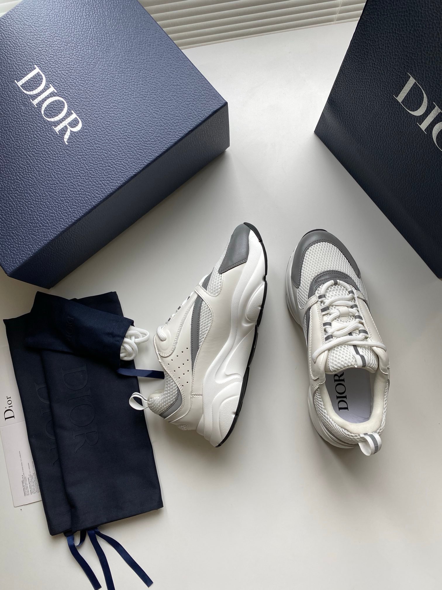 Dior B22 White Silver - Afbeelding 4