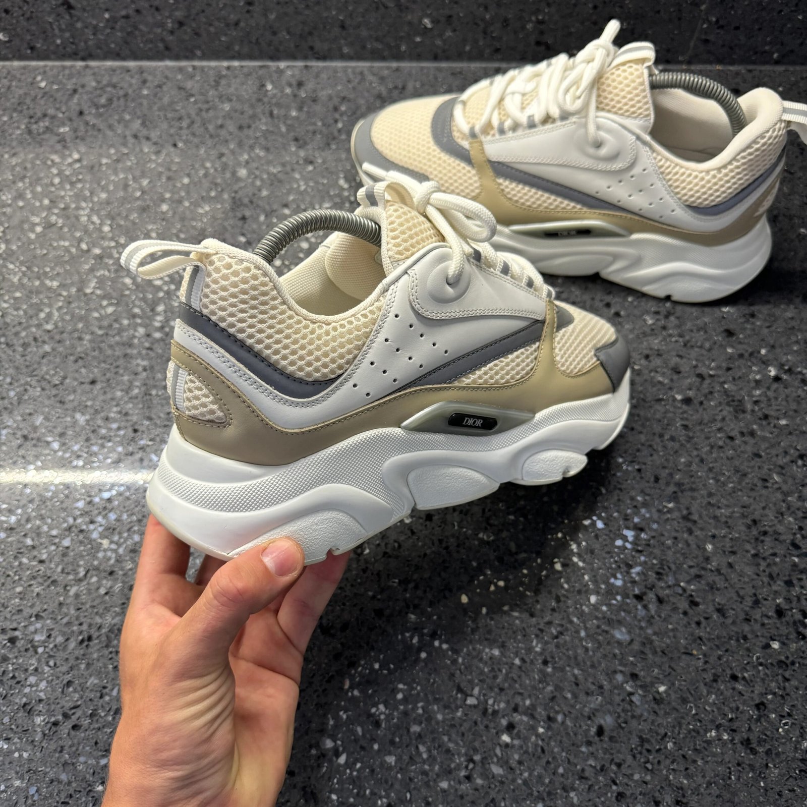 Dior B22 White Beige Silver - Afbeelding 4