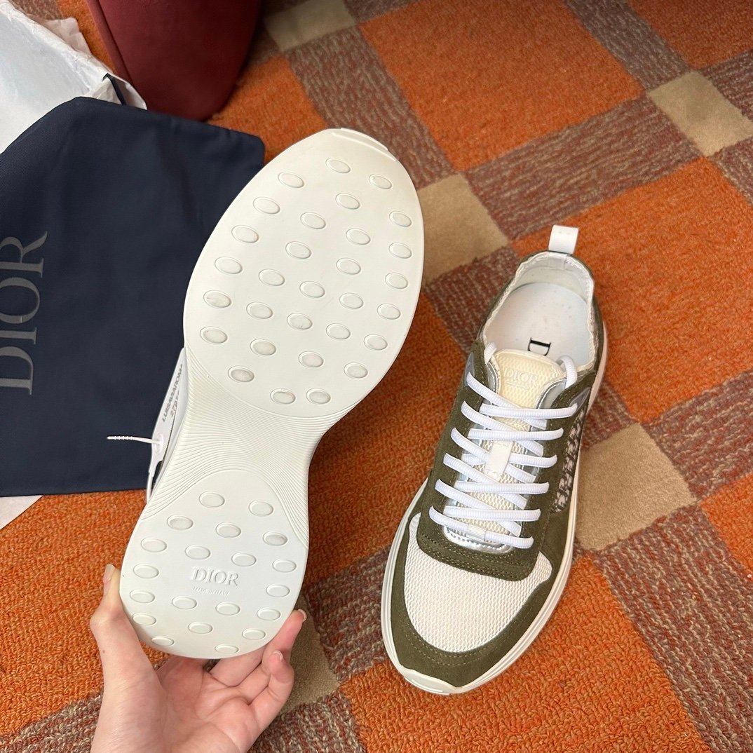 Dior B25 Suede Green White - Afbeelding 7