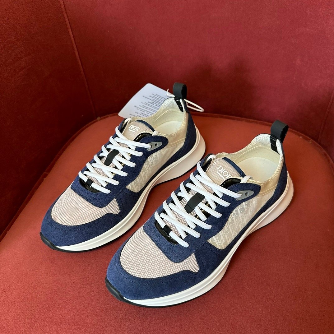 Dior B25 Suede Blue White - Afbeelding 5