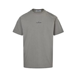Alternative view of Stone Island Logo T-Shirt Grey