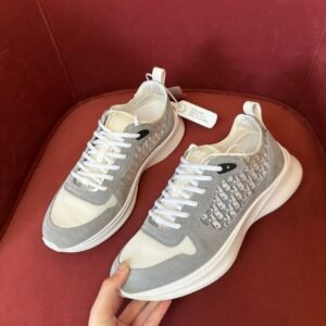 Alternative view of Dior B25 Suede Grey White