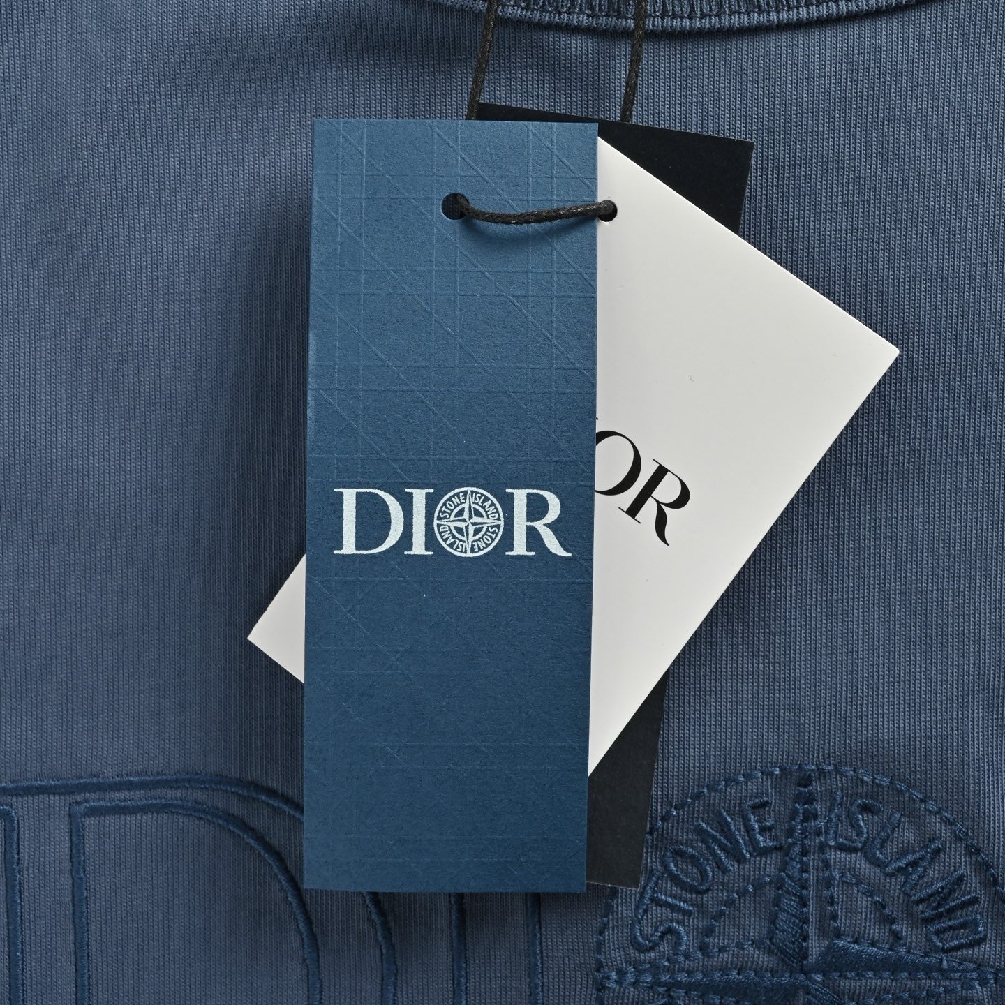 Dior x Stone Island T-Shirt Blue - Afbeelding 5