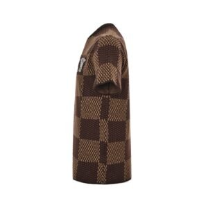 Alternative view of Louis Vuitton Cotton Damier Crystal LV Pack Brown