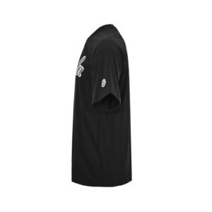 Alternative view of Moncler Logo Cotton Jersey T-Shirt in Black