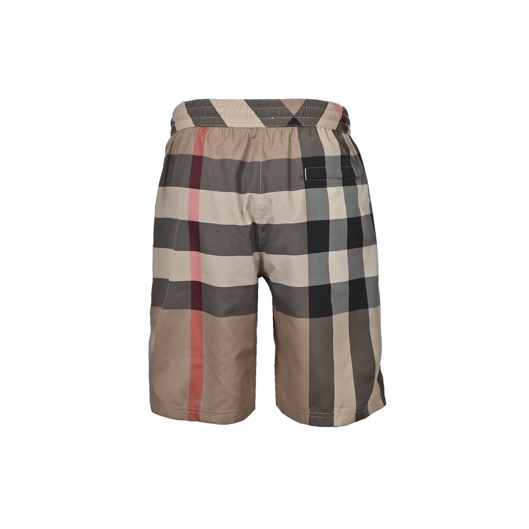 Burberry Check Dawnstring Beige Swimshorts - Afbeelding 3