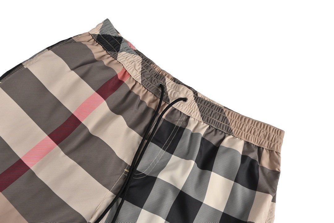 Burberry Check Dawnstring Beige Swimshorts - Afbeelding 4