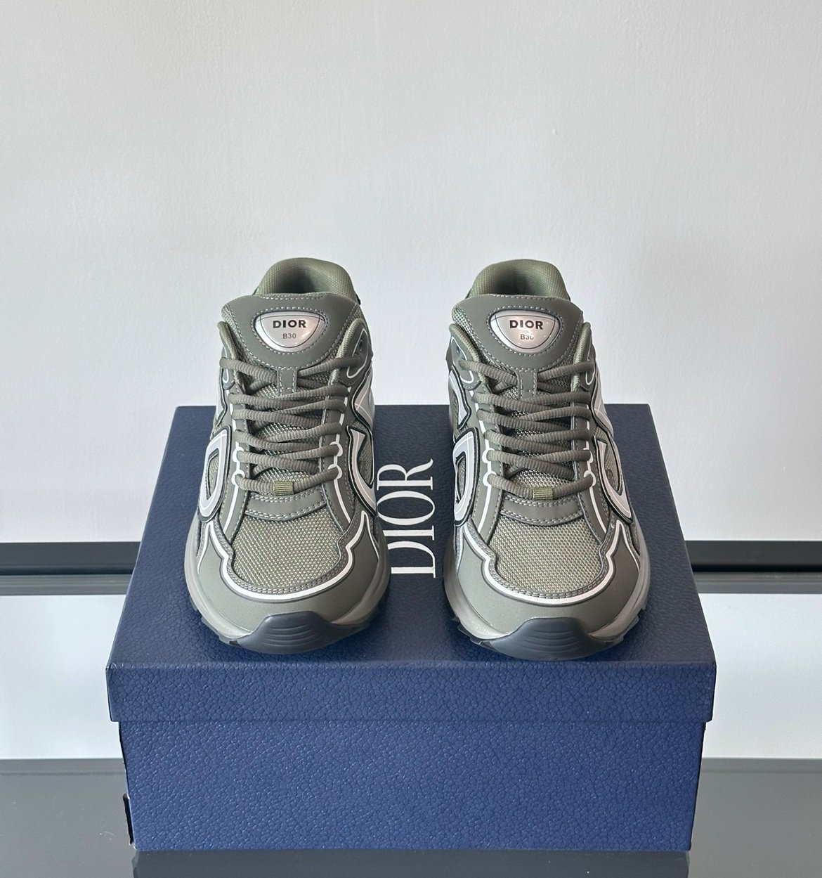 Dior B30 Reflective Olive Green - Afbeelding 3
