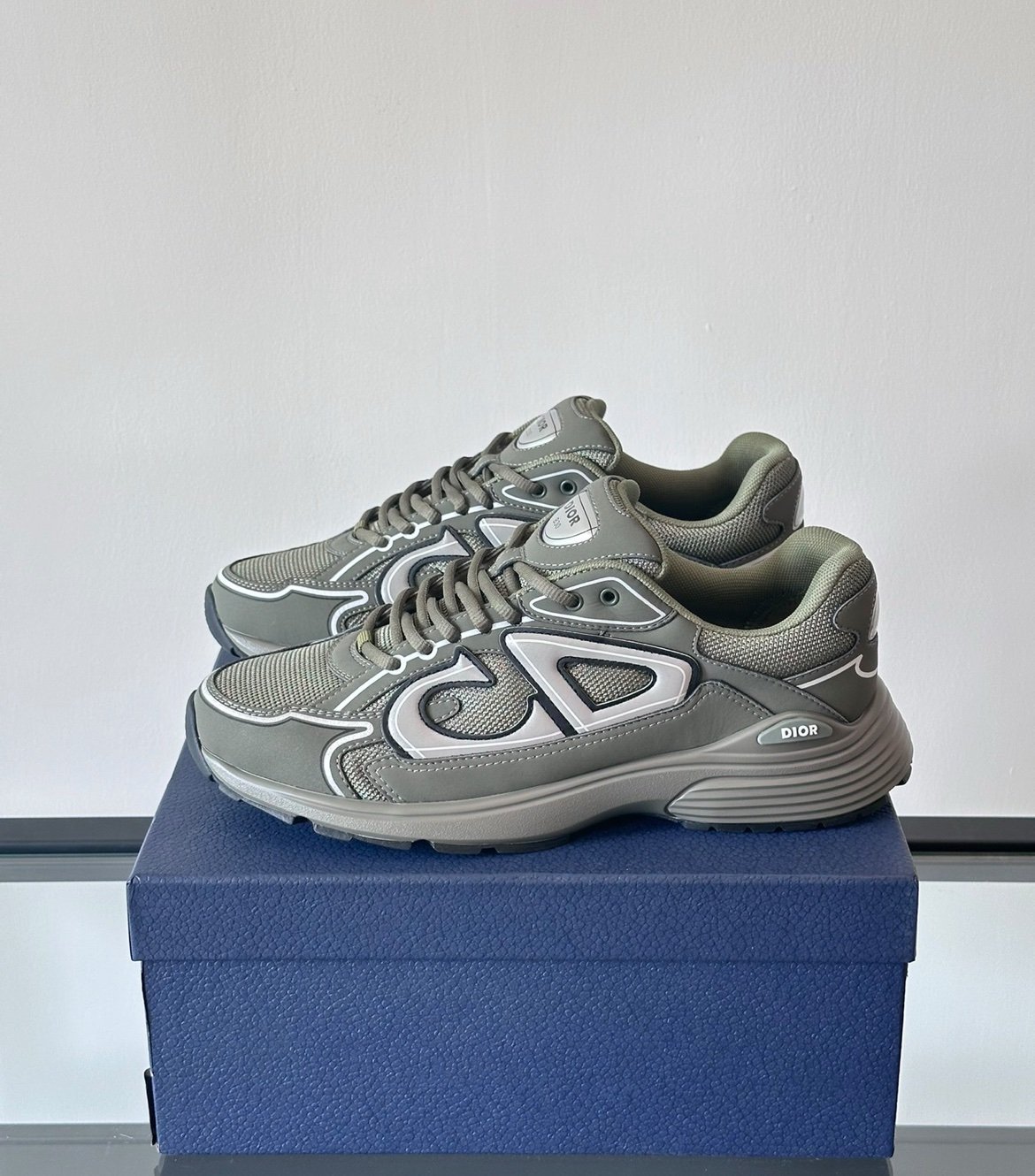 Dior B30 Reflective Olive Green - Afbeelding 4