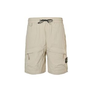 Stone Island Stretch Cotton Short Beige