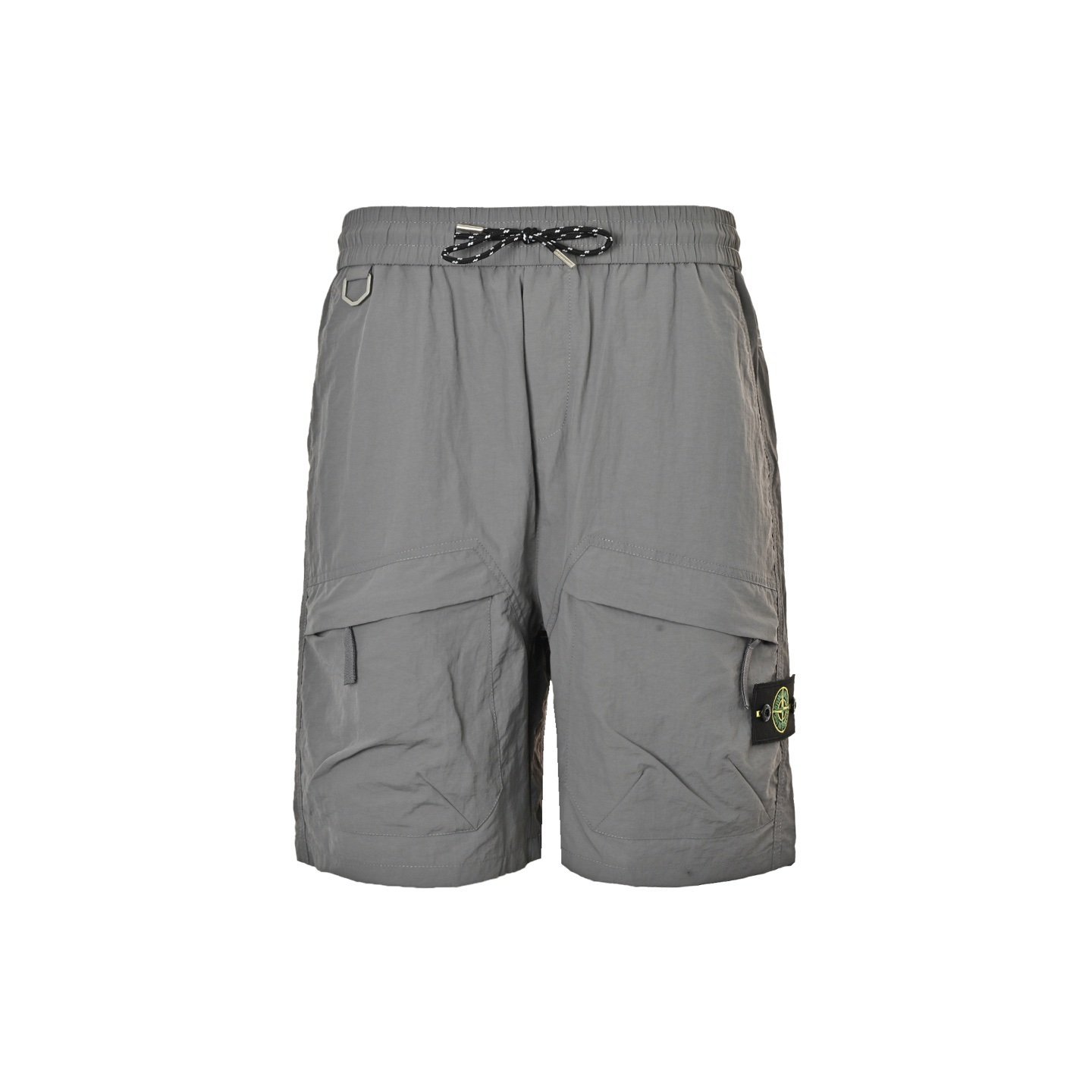 Stone Island Stretch Cotton Short Grey