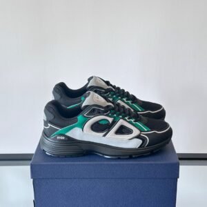 Alternative view of Dior B30 Reflective Green/Black Silver Grey