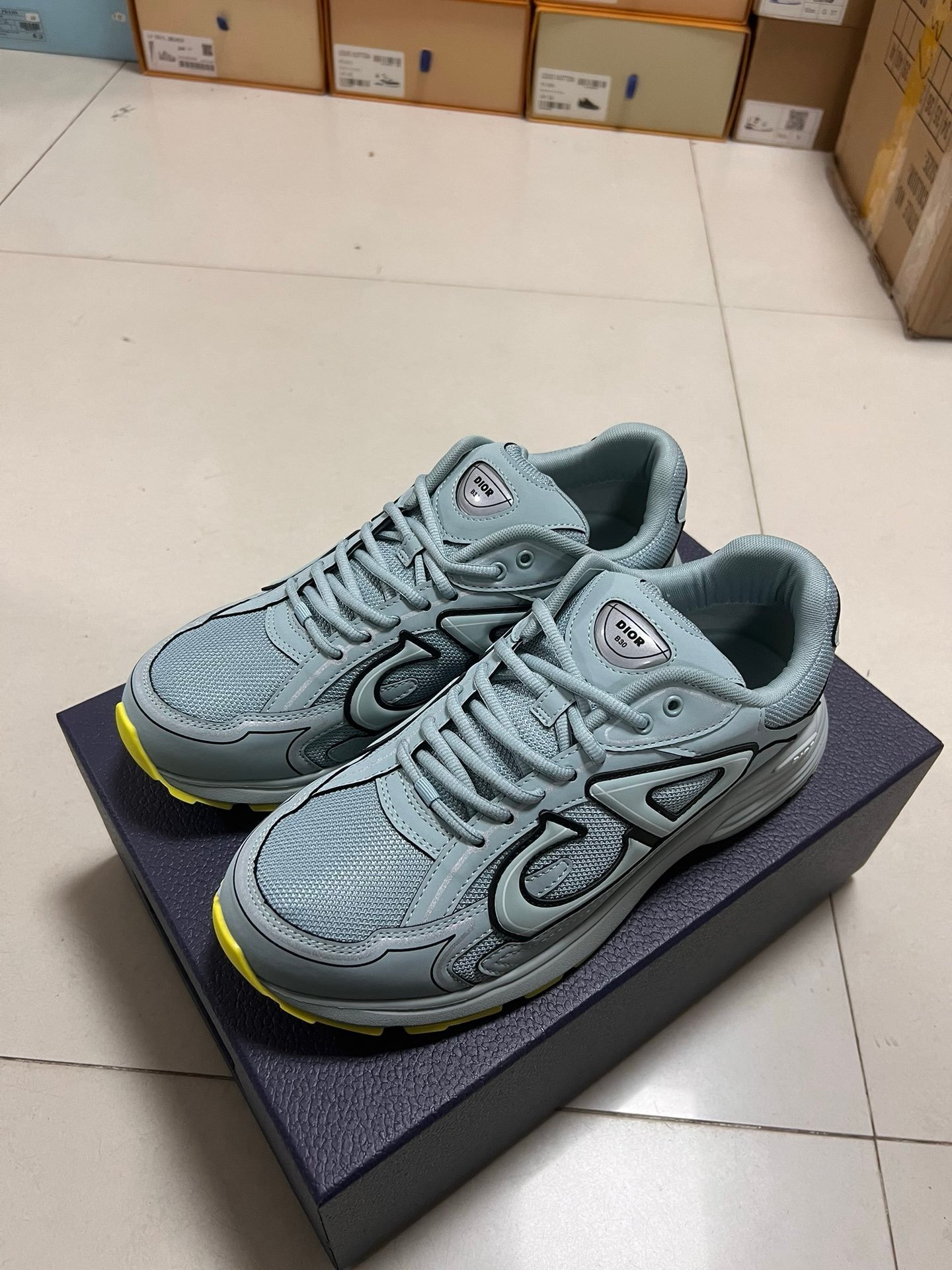 Dior B30 Reflective Blue Green - Afbeelding 4
