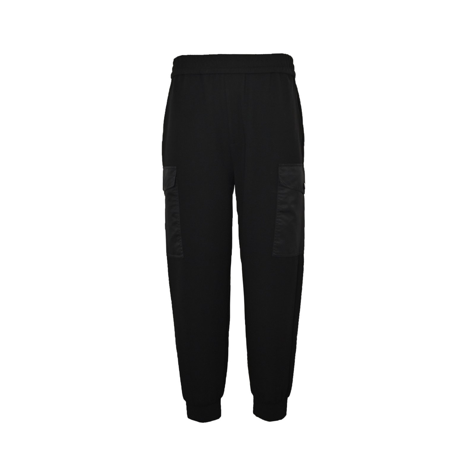 Prada Black Cotton Fleece And Re-Nylon - Afbeelding 3
