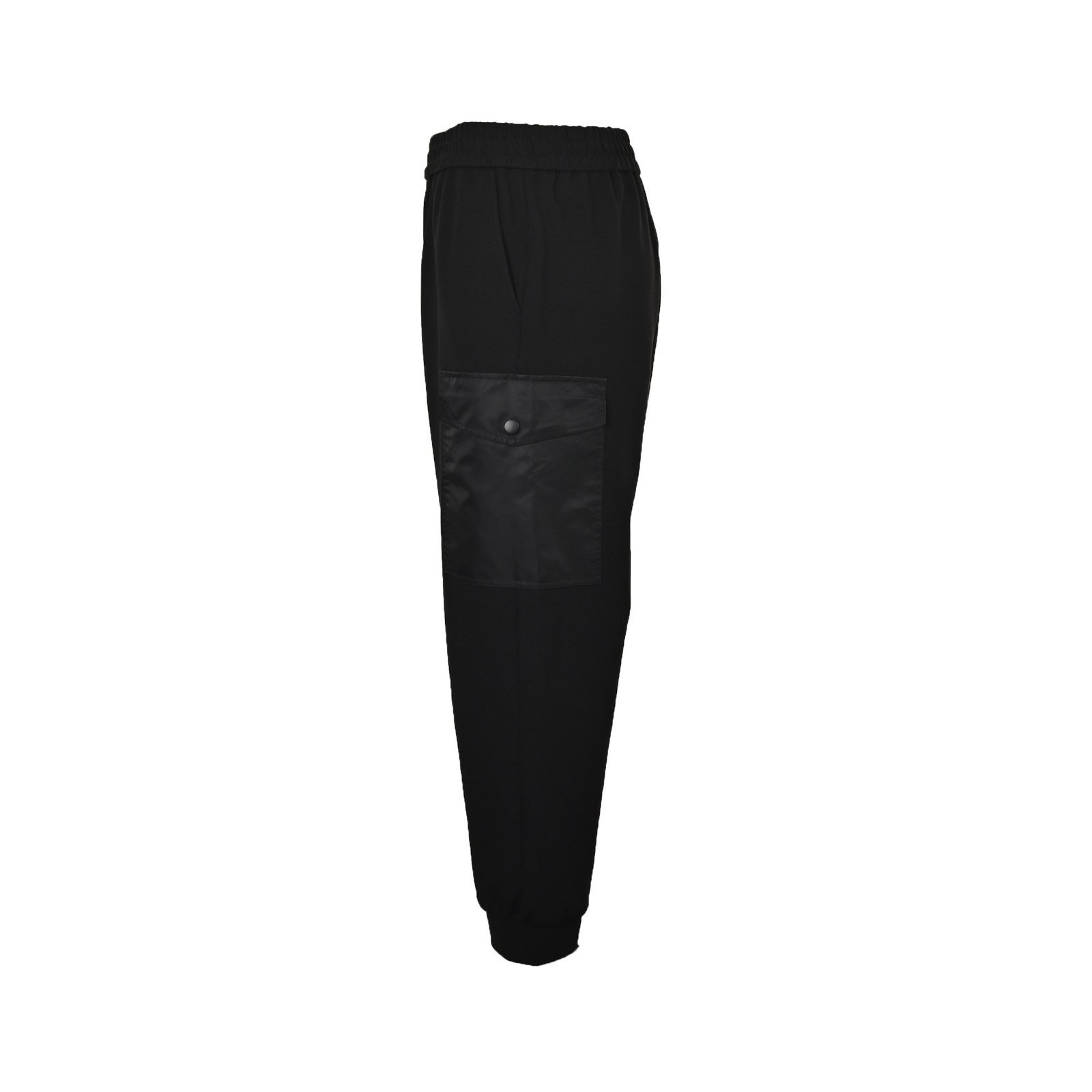 Prada Black Cotton Fleece And Re-Nylon - Afbeelding 2