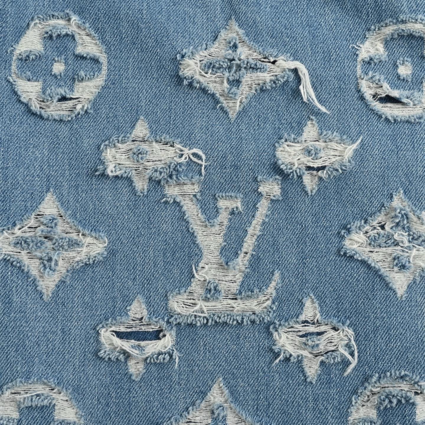 Louis Vuitton Denim Skate Jeans Blue - Afbeelding 5