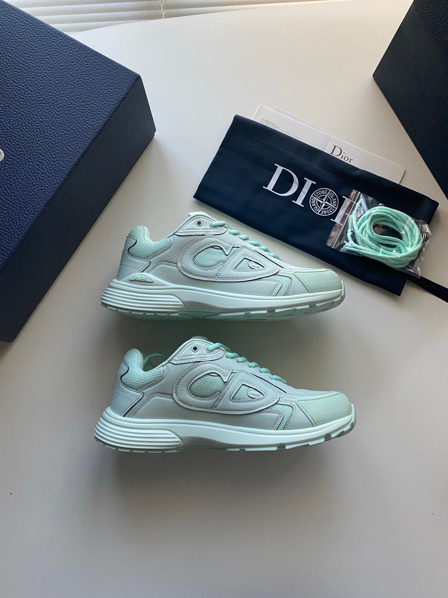 Dior B30 x Stone Island Mint - Afbeelding 4