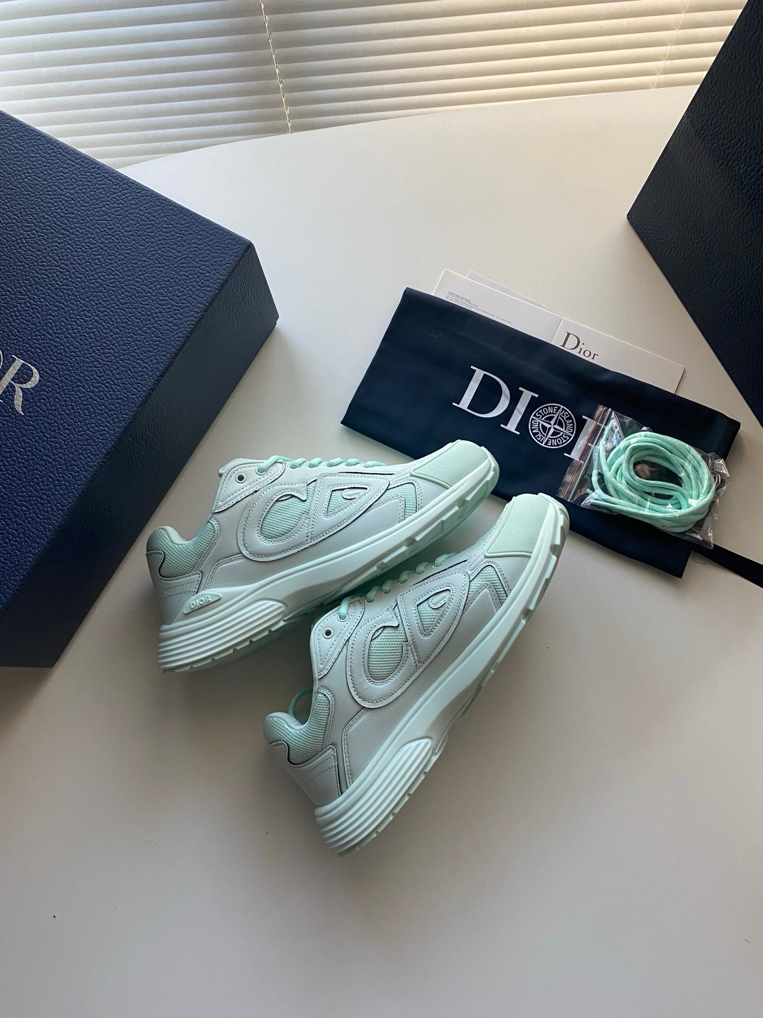 Dior B30 x Stone Island Mint - Afbeelding 5