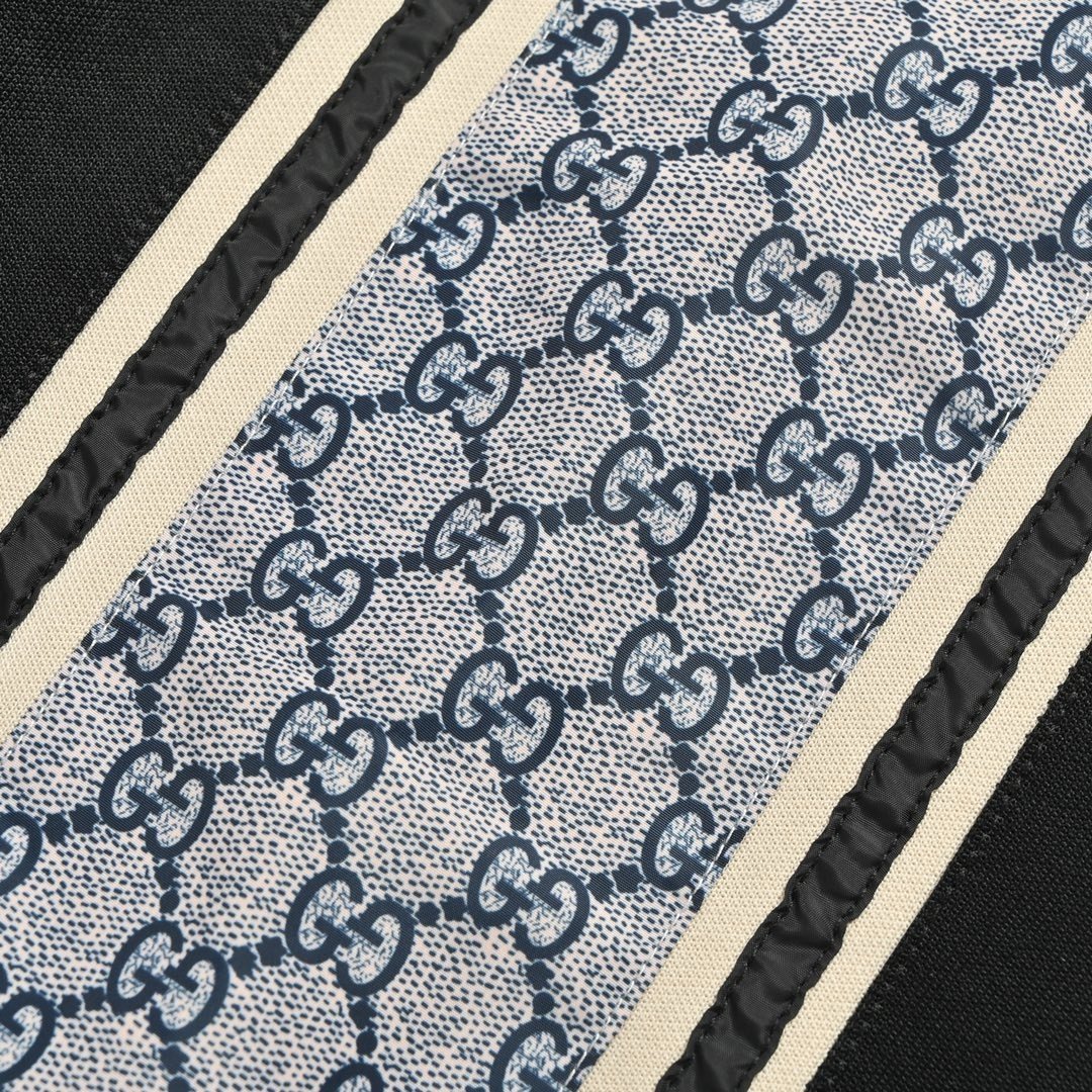 Gucci Black Cotton Track Pants - Afbeelding 4