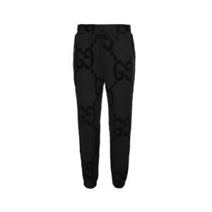Gucci GG Jumbo Cotton Jersey Sweatpants