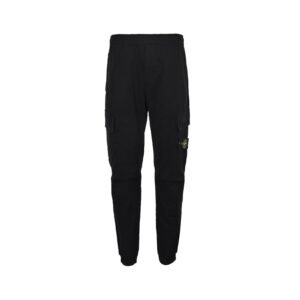 Alternative view of Stone Island Cargo Track Pants Black