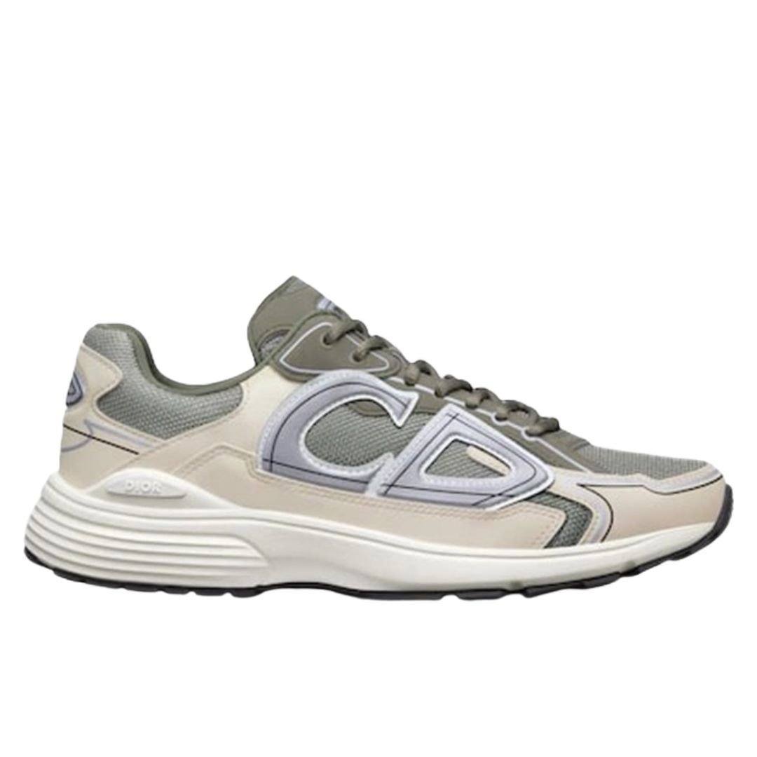 Dior B30 Reflective Olive Green White