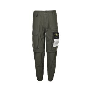 Stone Island Multi Pocket Cargo Pants Green
