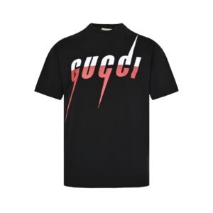Gucci Black Cotton Blade T-Shirt