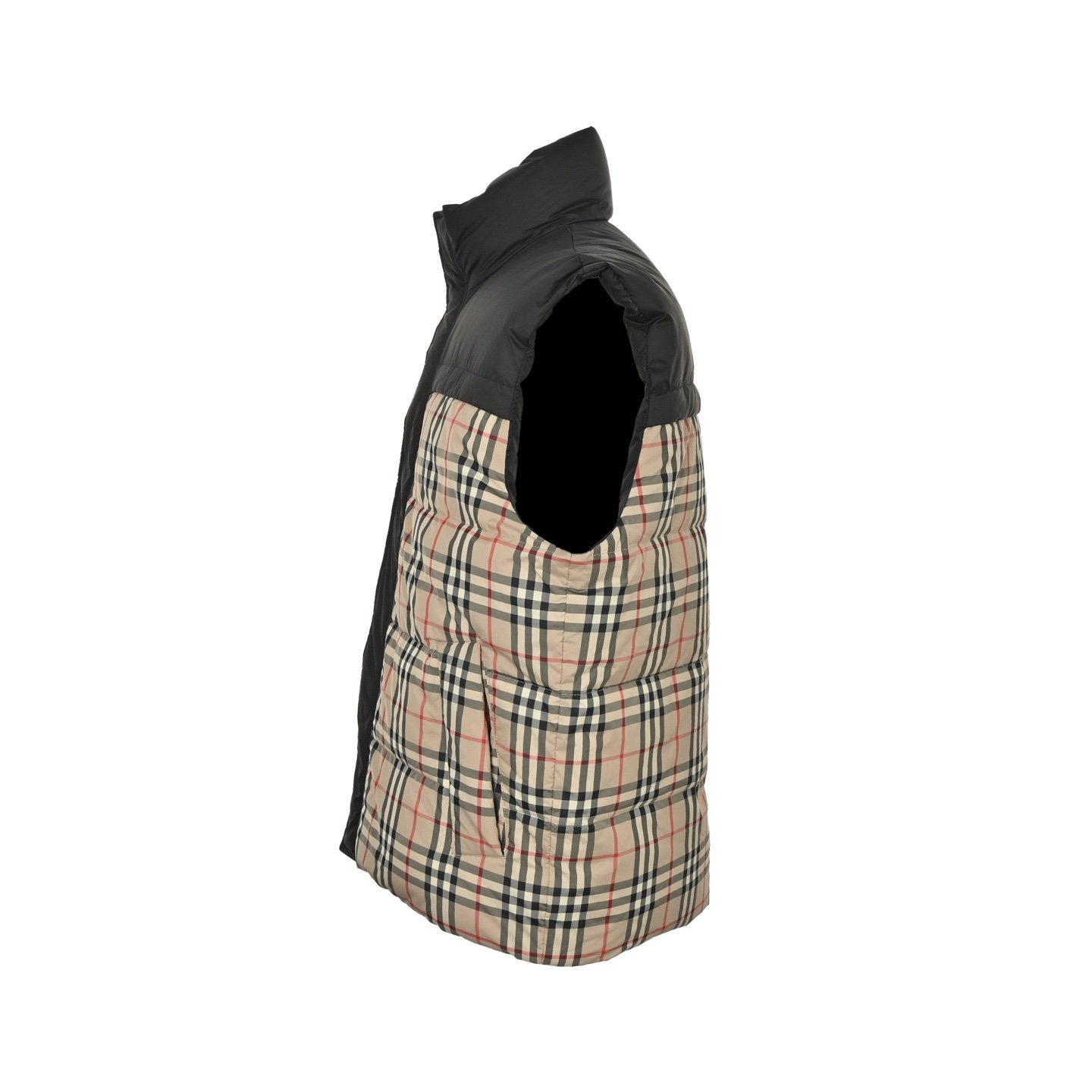 Burberry Reversible Oakwood Bodywarmer Black - Afbeelding 2
