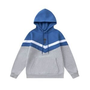 Alternative view of Trapstar V-Stripe Tracksuit Blue Grey