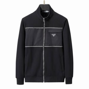 Alternative view of Prada Re-Nylon Black White Tracksuit